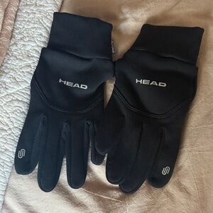 HEAD Black Multi-sport  Running Gloves with SensaTec Technology